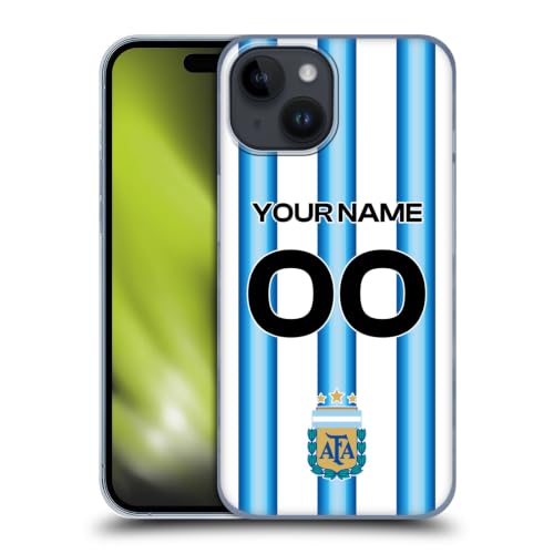 Coque Argentine 2026 iPhone 15 Head Case personnalisable rigide
