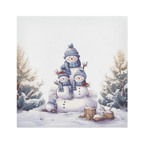 Servilletas de Tela Navidad Multicolor Pack de 6 miniatura 1