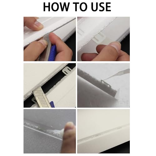 URIMPAVIDO 20PCS RC Plane Hinge Folding Leaf Paper Hinges Model Aileron Tail Wing Connector for RC Airplane Aircraft Helicopter DIY Model Plane Fix Wing Parts (20x15mm Shape1)