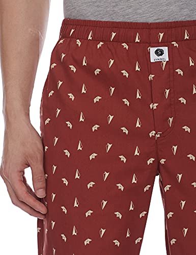Image of Amazon Brand - Symbol Cotton Men Casual Style Pajama Bottom (Pack Of 2)