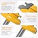 45 Degree Lock Miter Router Bit 3-Piece Set, for 1/2”, 5/8”, 3/4” Cutting Height.1/4 Inch Shank .Woodworking Tools Joint Router Bits Easy to Create Lock Miter Joint