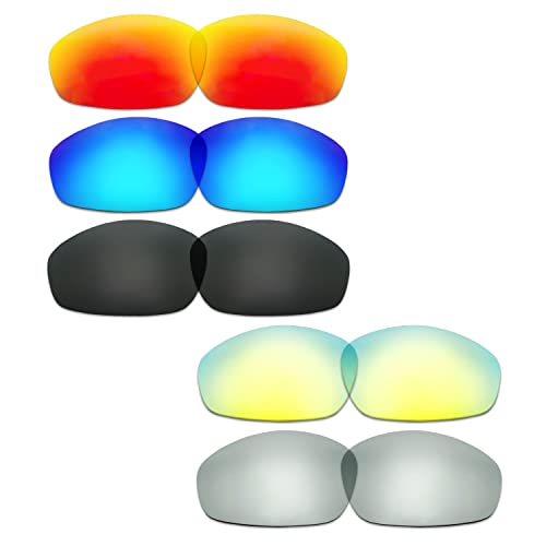 Lentilles Oakley Whisker kit de remplacement 5 couleurs interchangeables anti-rayures