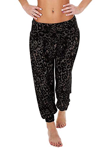 Love My Fashions® Nuevas Mujeres Lisas Alibaba Harem Tobillo Puños Pantalones de Mujer de Longitud Completa Pantalones Deportivos de Yoga Pilates Tallas Grandes