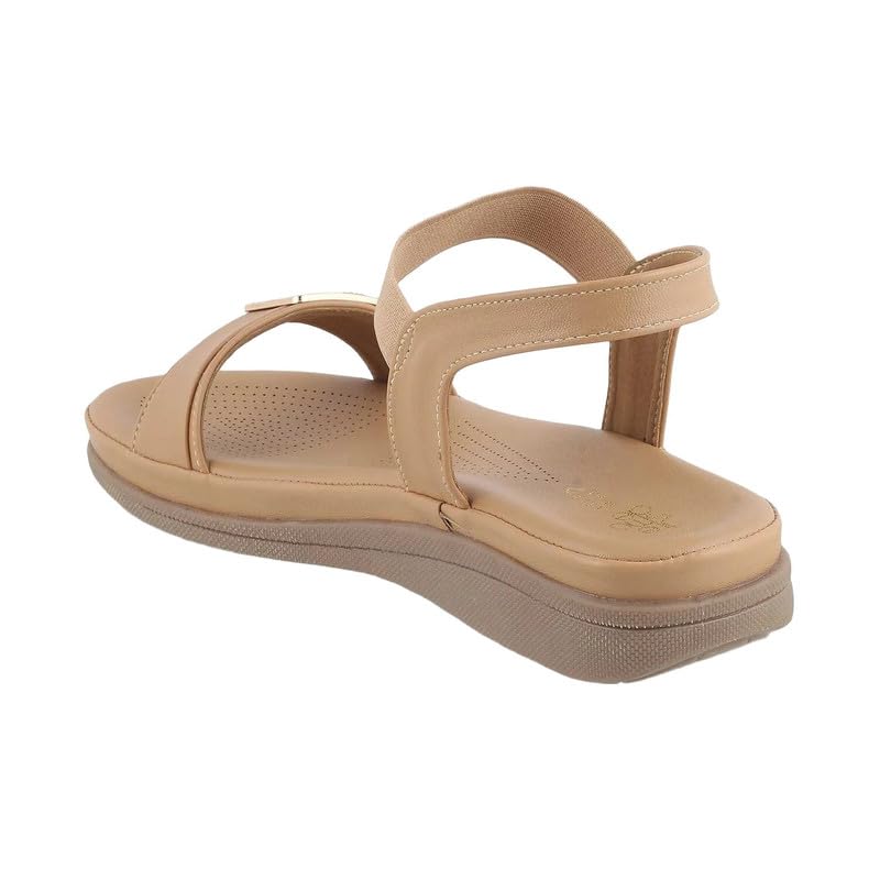 Image of tresmode STEPI Women's Casual Flat Sandals