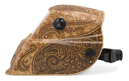 Lincoln Electric-K4134-1 Welding Helmet, Brown, Ratchet, Plastic #TOP5