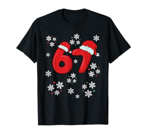 67 Christmas Sweater 6 7 Middle School Ugly Christmas T-Shirt