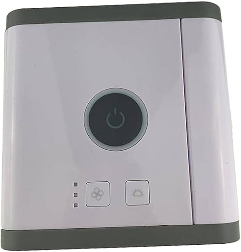 ZOOMELLA Mini Air Conditioner USB Cooling Home Tabletop LED Desk Air Cooler Purifier