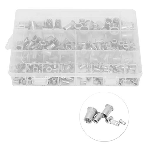 Rivet nut inox mixte 205pcs pour en finir avec les vis foirées sur vos fixations métalliques - 7