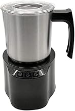 Batedor de leite vaporizador de leite elétrico batedor de café vaporizador de leite automático interior antiaderente com jarro destacável para latte cappuccino chocolate quente 109