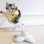 All for Paws Cat Toys Interactive Butterfly Flutter Bug Cat Automatic Toy Stimulating Kitty Toys Enrichment for Indoor Cats - Image 2