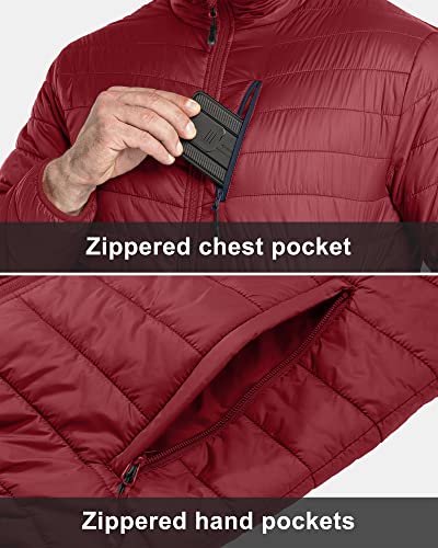 Image of 33,000ft Men's Puffer Jacket Lightweight Packable Insulated Winter Coat