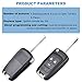 ECCPP key fob Keyless Entry Remote 10-17 Chevy for camaro for cruze for equinox for malibu for Buick for Regal for Encore for LaCrosse for GMC Terrain OHT01060512 5461A01060512-2pcs