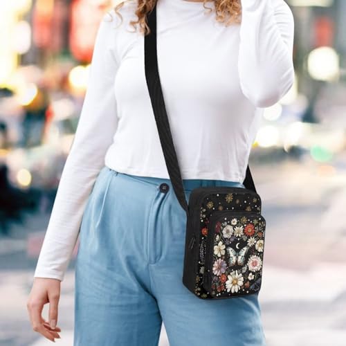 Large Crossbody Bag for Women Casual Sling Purse with Adjustable Strap Lightweight Shoulder Bag Travel Satchel Bag3