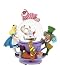 Disney Parks Exclusive Alice in Wonderland Tea Party Spinning Snowglobe