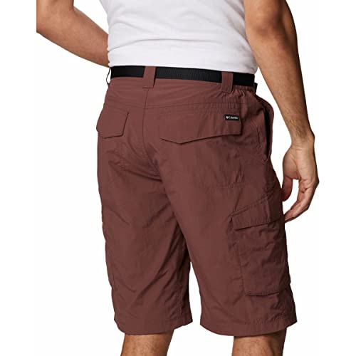 Image of Columbia Men's Regular Fit Shorts (AM4723 Cypress Heather Camo Print 40)