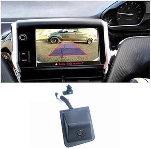 XEDLAMP Kamera cofania samochodu Kamera cofania, dla dla Peugeot 2008 2009 2010 2011 2012 2013 2014 2015 2016 2017 2018 widok z tyłu