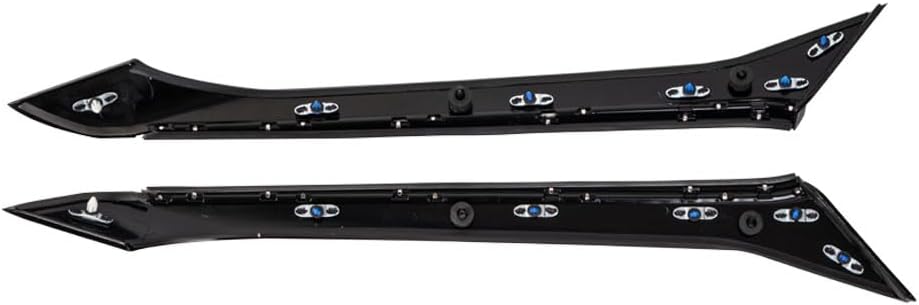 HY-SPEED Rear Driver & Passenger Side C Pillar Molding Trim Compatible with 2016-2021 Maxima Replaces 78872-9DD0A 78872-9DJ1A 78873-9DD0A 78873-9DJ1A