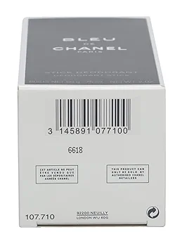 Amazon.com : Chanel De Bleu Deodorant Stick for Men, 2.0 Fl