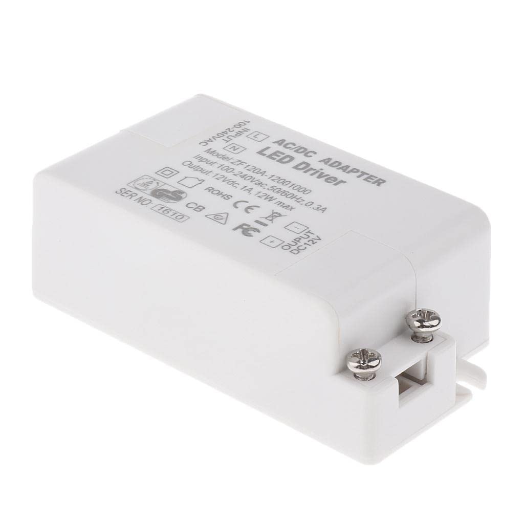 AC 100-240V to DC 12V 12W LED Light Adapter Power Supply Driver Transformer-image-30