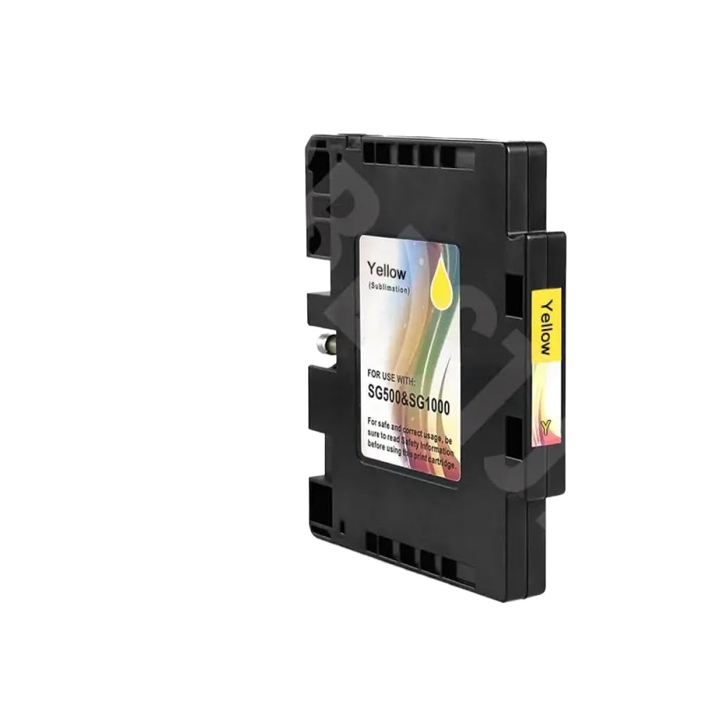 Cartuccia d'inchiostro a sublimazione con chip compatibile con SG500 SG1000(Yellow)