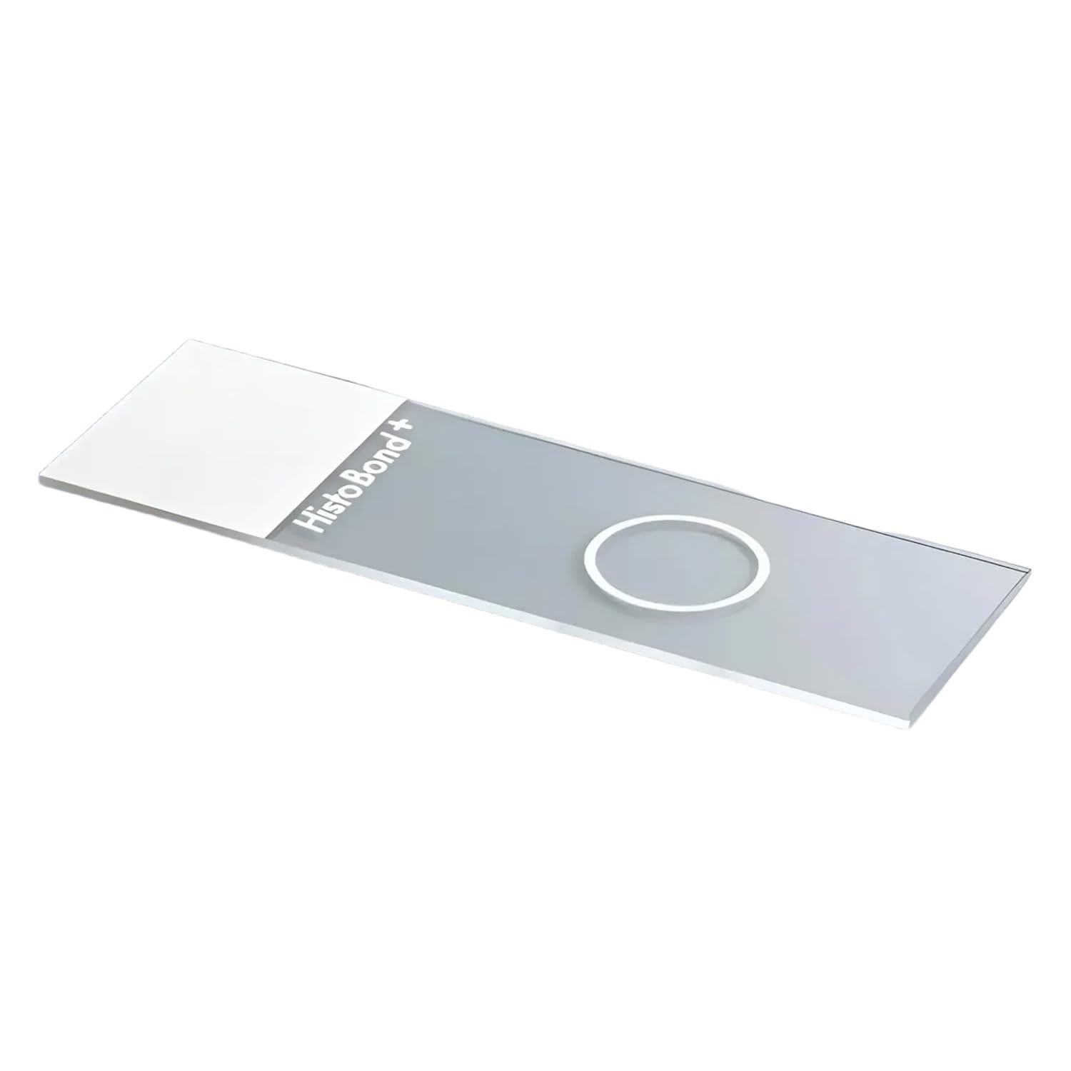 Marienfeld HistoBond - Juego de 2000 portaobjetos para microscopio (2 anillos de 13 mm de diámetro interior, 76 mm de profundidad, 26 mm de ancho, 1 mm de grosor, 2000 unidades), color blanco