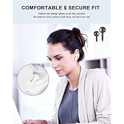 Écouteurs Bluetooth intra-auriculaires sans fil Bluetooth 5.0 HiFi audio sans fil avec microphone, IPX5 étanche sans fil… - Les Beatles, Paul McCartney, John Lennon, RIngo Starr, George Harrison Écouteurs Bluetooth intra-auriculaires sans fil Bluetooth 5.0 HiFi audio sans fil avec microphone, IPX5 étanche sans fil… – Image 4