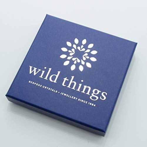 Wild Things Serce serc czakra kryształ srebrny wiszący różowy łapacz słońca w pudełku