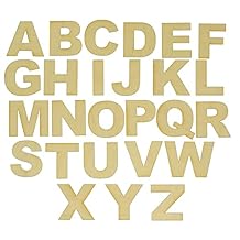 Wood Letters in The Arial Font, Cutout X