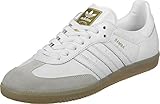 Erwachsene adidas Damen Samba W Fitnessschuhe, Weiß (Ftwbla/Ftwbla/Dormet), 39 1/3 EU