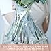 BBJ WRAPS Clear Flower Bouquet Bags for Fresh Cut Flower Bouquets with Water Retention 11.8x11.8 Inch, 100 Counts
