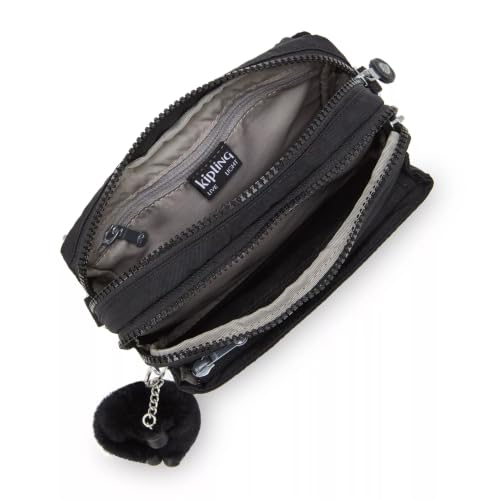 Image of Kipling Women's Abanu Medium Crossbody Bag, Lightweight, Adjustable Nylon Waist Pack with Multi-Compartment Zip Pockets