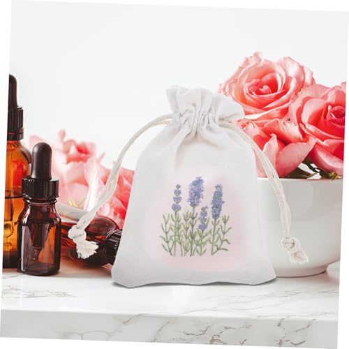 10 bolsas de saco con lavanda para regalos y decoración miniatura 5