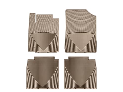WeatherTech All-Weather Floor Mats for Toyota Avalon 1st & 2nd Row (WTCT174201), Tan