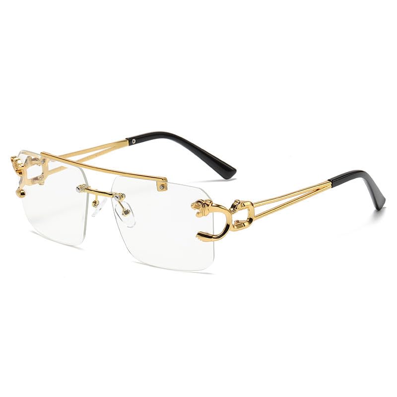 akayi Stylish Rectangle Frameless Sunglasses for Shopping and Driving | Rimless Shades for Ultimate Sun Protection for men and women-picture-50