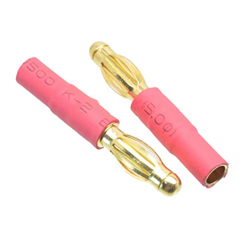 Jftech No Wires 4.0Mm Male Bullet Connector To 3.5Mm Female Bullet Connector Gold Plug Conversion Adapter For Rc Esc Motor (Pack Of 3) #TOP2