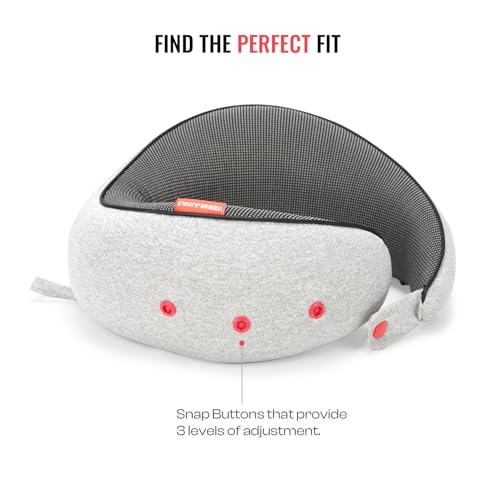 Image of Urban Jungle Neck Pillow Pure Memory Foam Neck Pillow, Machine Washable, Comfortable & Breathable Cover, Airplane Travel Kit for Travelling