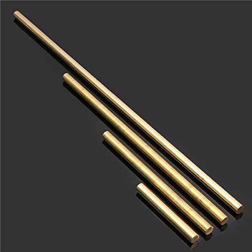 Barre Ronde En Laiton 6mm X 200mm | Fil Circulaire Pour Modélisme Et Bricolage | Haute Résistance