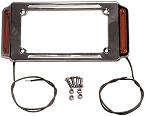 LICENSE PLATE FRAME WITH RUNNING LIGHTS