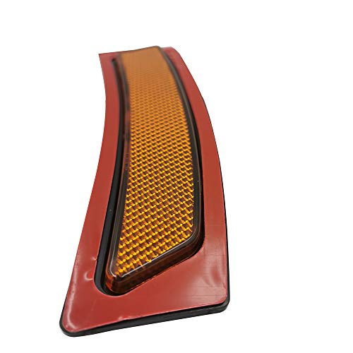 Image of Front Bumper Reflector Side Marker Lights For BMW F30 3 Series F32 F33 F36 4-Series (Amber Lens)