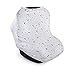 Yoga Sprout Unisex Baby Multi-use Car Seat Canopy, Moon, One Size