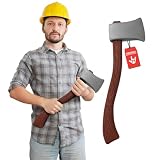 Morph Fake Axe Head, Bloody Axe Prop, Blood Axes, Fake Weapon Prop, Fakes - 24 Inches