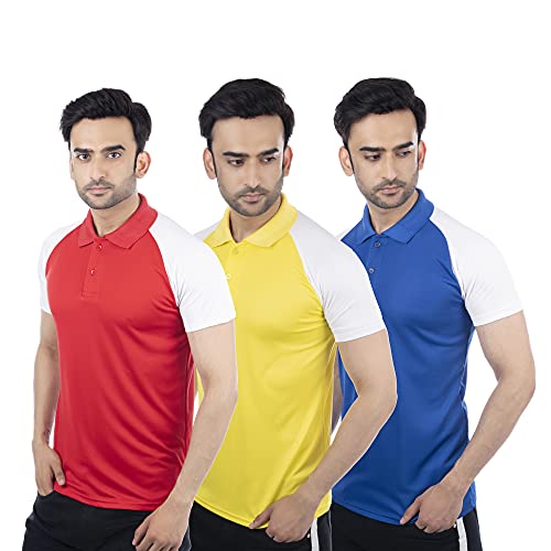 RVS Men’s T Shirt Raglan Sleeve Set of 3 Large