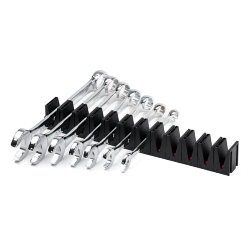 ToolBox Widget Wrench Organizer Pro Series 4.0 Magnetic Wrench Holders for Tool Drawer Modular Toolbox Organizer System Tool Storage for Professional & DIY Mechanics - 1 Pack 12 Holders