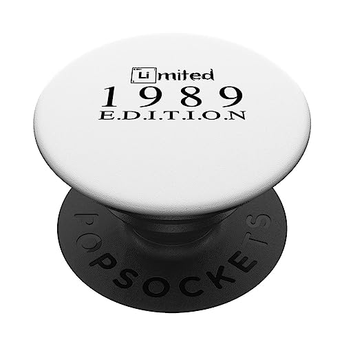 Edición limitada 1989 Cumpleaños 1989 Vintage 1989 PopSockets PopGrip Intercambiable