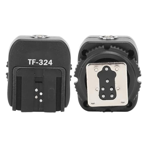 Adaptateur de griffe flash double connexion avec prise synchro PC synchrone