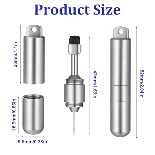 Image of Premium SIM Card Ejector Pin with Mobile Cleaning Kit for Smartphones, Android, iPhone, AirPods, Tablets, Durable Metal, Compact, Travel-Friendly Tech Accessory - Silver