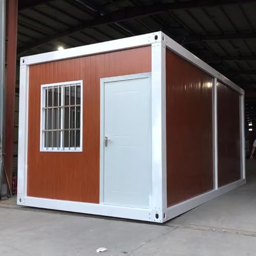 2 Story Granny Flat Expandable House Prefab Tiny Home Steel Container House Expandable Modular Villa Mobile Prefabricated Home Portable Trailer House Villa with Full Equipped Bathroom & Kitchen - Image 4