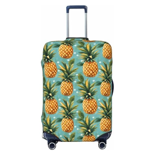Luggage Cover Protector - Hawaiian Pineapple Print Suitcase Covers for Luggage Fit 29-32 Inch Suitcase