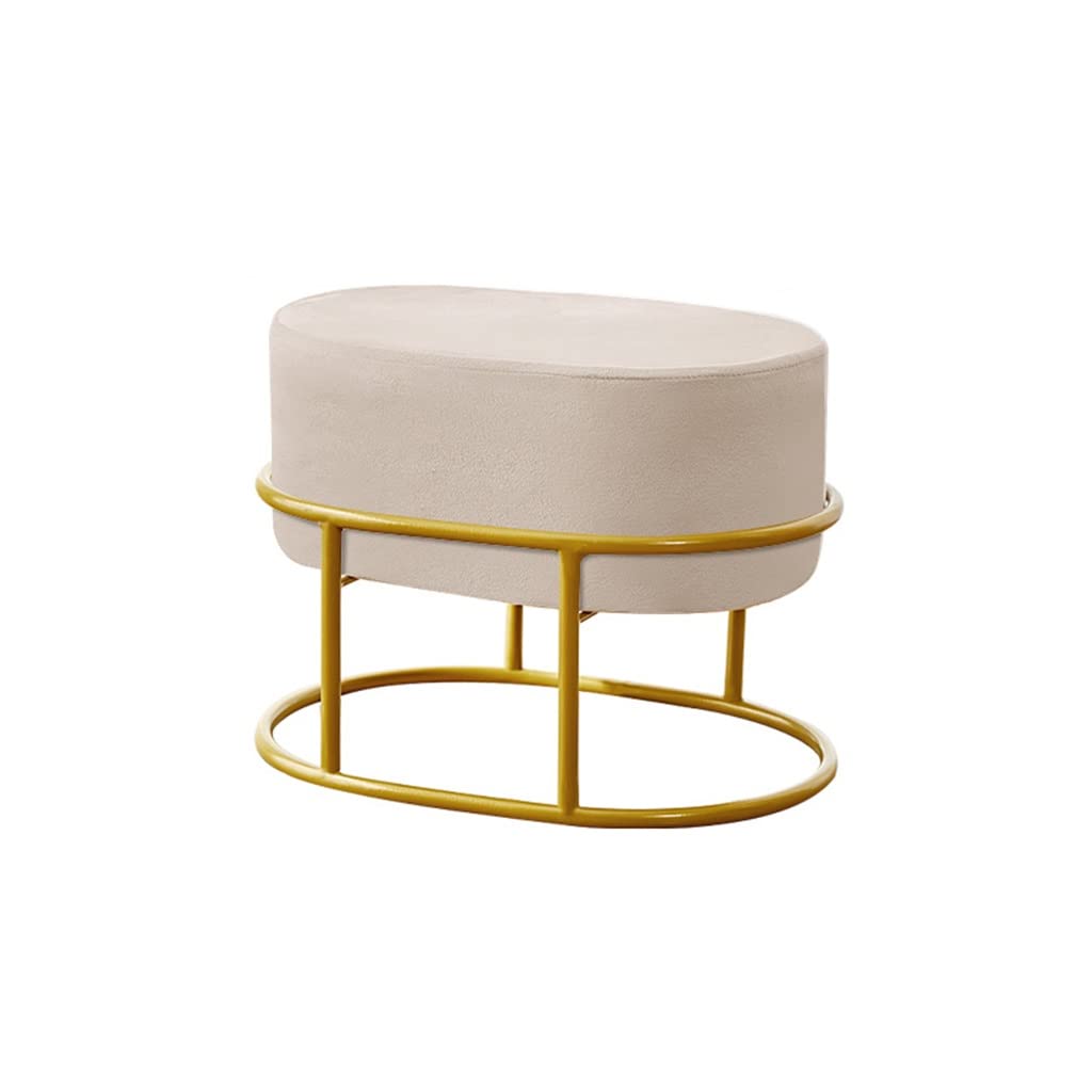 Tabouret à langer nordique compact pour optimiser l'espace du salon et de l'entrée