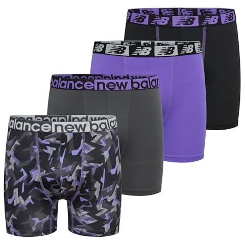 New Balance Boys' 3.5" Performance Boxer Briefs Cover